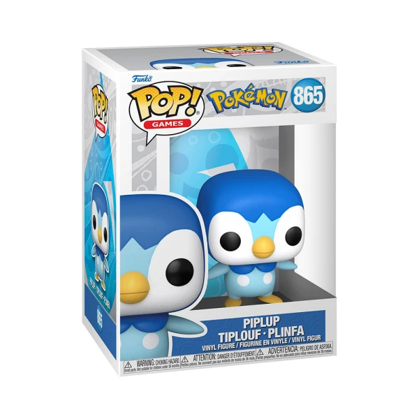FUNKO POP! GAMES POKEMON ΦΙΓΟΥΡΑ ΒΙΝΥΛΙΟΥ PIPLUP 865