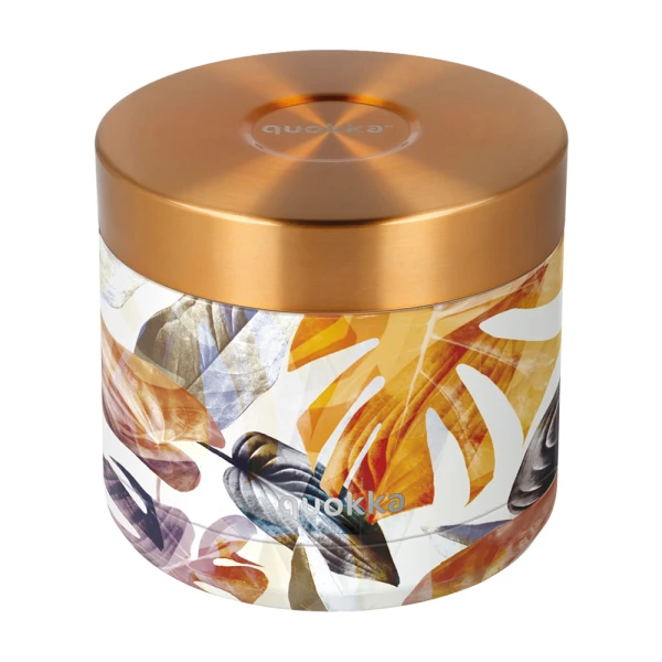 QUOKKA STAINLESS STEEL ΔΟΧΕΙΟ ΦΑΓΗΤΟΥ 604ml WHIM AUTUMN