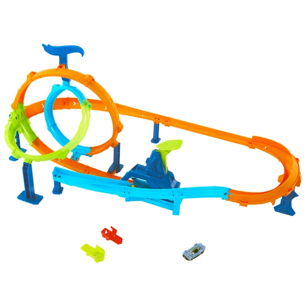 HOT WHEELS STUNT RAPID LAUNCH CYCLONE