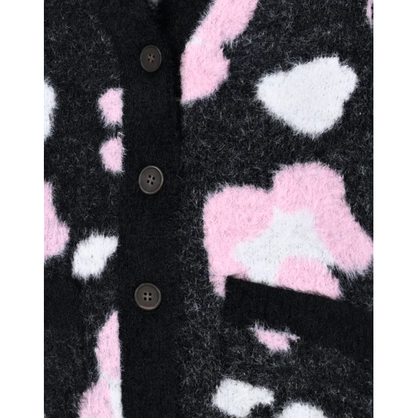 ENERGIERS CARDIGAN GIRL BLACK