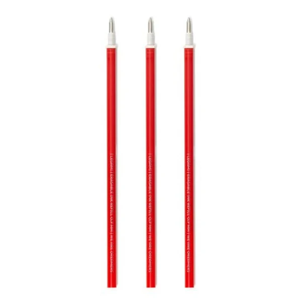 LEGAMI REFILL FOR ERASABLE PEN 3 pcs RED