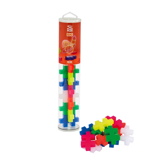 PLUS-PLUS BIG BLOCKS NEON FOR 12+ MONTHS