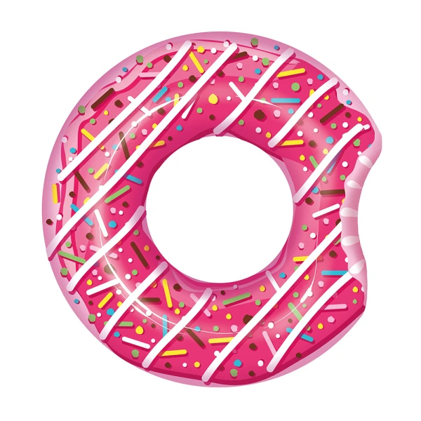BESTWAY INFLATABLE SWIM VEST DONUT 107 cm - 2 DESIGNS