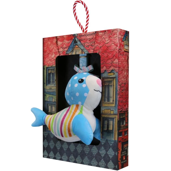 SYNCHRONIA HANDMADE CANDLE 30 cm SEA WORLD - SEAL