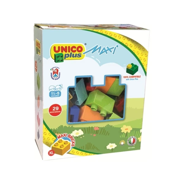 UNICO PLUS MAXI 29 τεμ. ΧΡΩΜΑΤΙΣΤΑ ΤΟΥΒΛΑΚΙΑ