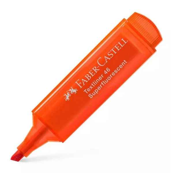 FABER-CASTELL ΥΠΟΓΡΑΜΜΙΣΤΗΣ ΦΛΟΥΟ ΠΟΡΤΟΚΑΛΙ