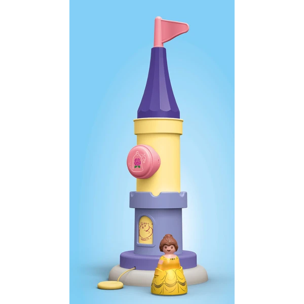 PLAYMOBIL JUNIOR & DISNEY BELL\'S PLAY TOWER WITH SOUND