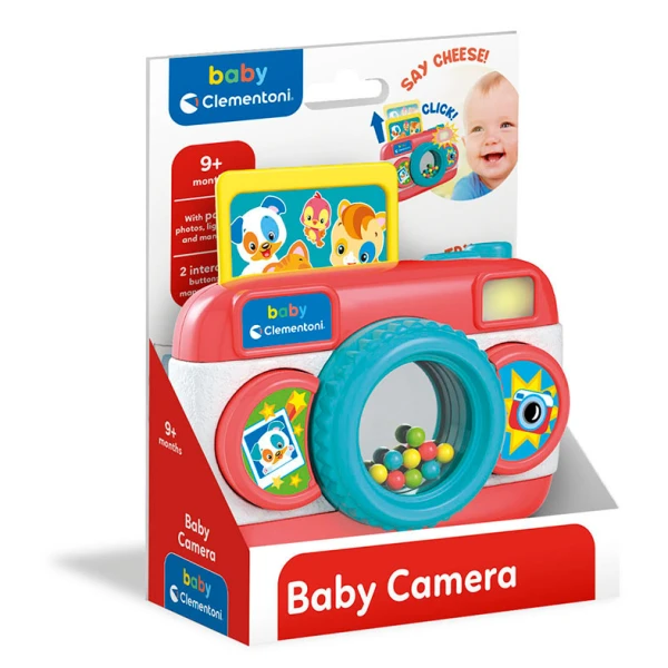 BABY CLEMENTONI ΒΡΕΦΙΚΟ ΠΑΙΧΝΙΔΙ BABY ΚΑΜΕΡΑ ΓΙΑ 9+ ΜΗΝΩΝ