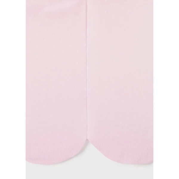 MAYORAL TIGHTS POLKA DOTS PERFORATED BABY PINK
