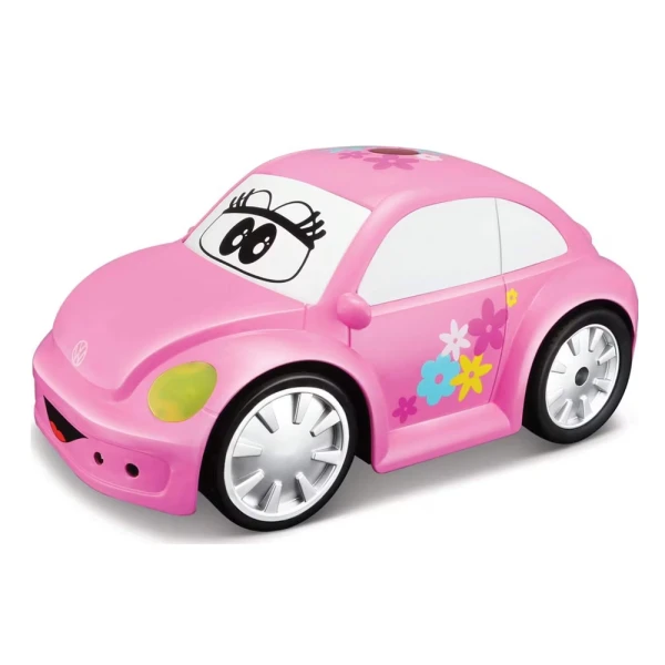 BURAGO BB JUNIOR MY 1ST RC VW EASY PLAY NEW BEETLE PINK