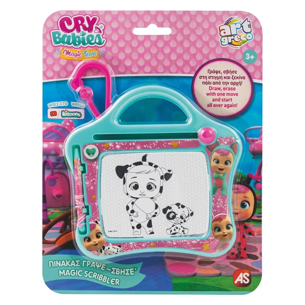 AS MAGIC SCRIBBLER TRAVEL CRY BABIES FOR AGES 3+