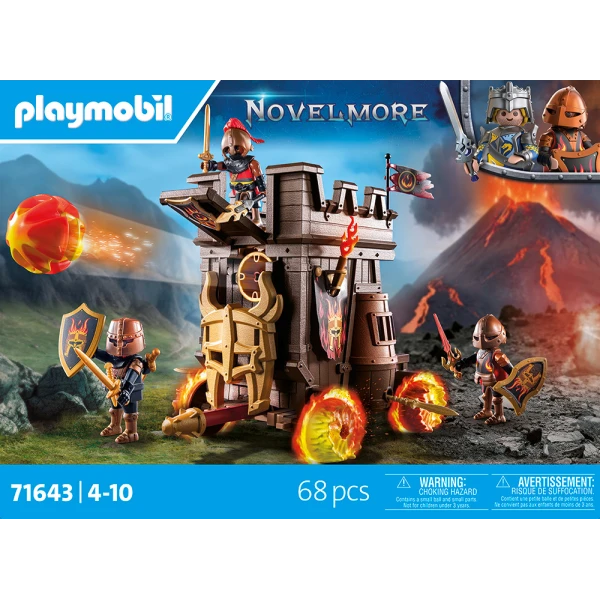PLAYMOBIL NOVELMORE ΠΟΛΙΟΡΚΗΤΙΚΟΣ ΠΥΡΓΟΣ ΤΟΥ BURNHAM