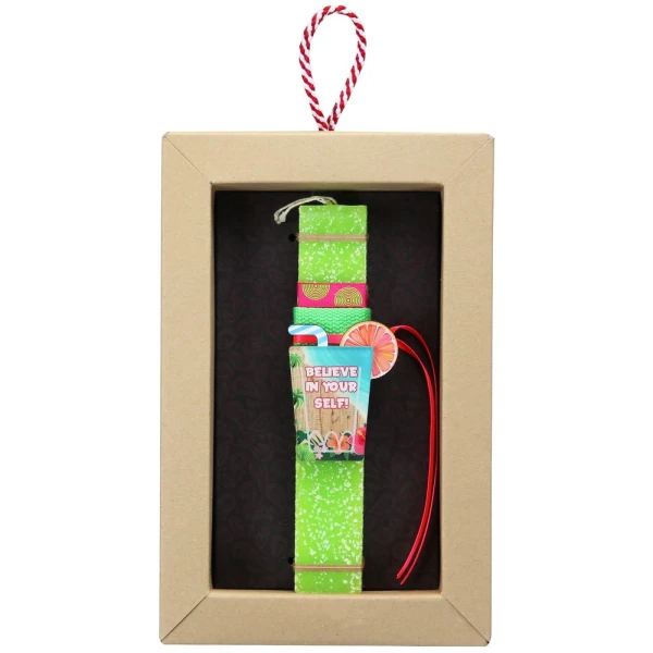 SYNCHRONIA HANDMADE CANDLE 20 cm COCKTAIL MAGNET - BELIEVE