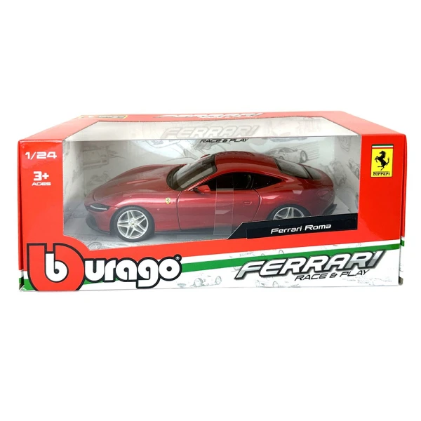 BBURAGO 1:24 FERRARI ROMA RED