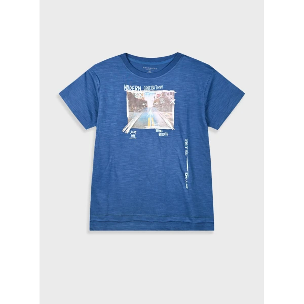 ENERGIERS BLOUSE INDIGO