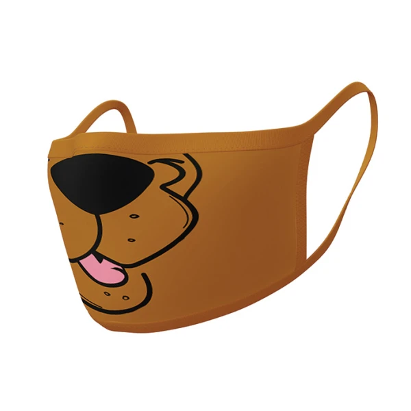 FABRIC MASK SCOOBY DOO MOUTH 2 pcs