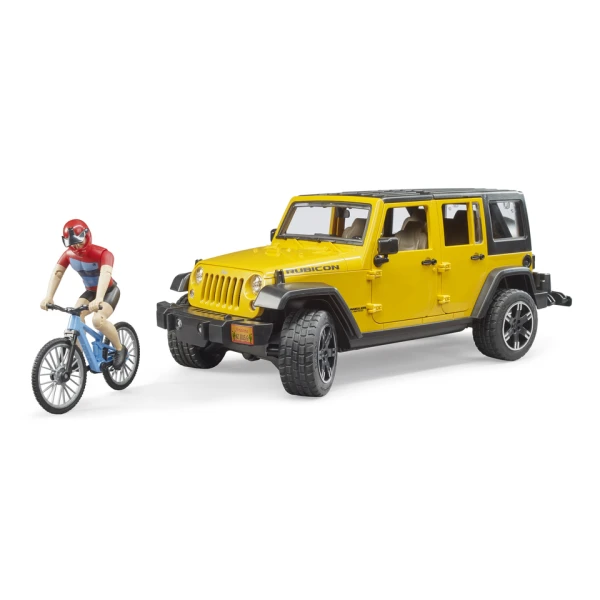 BRUDER ΑΥΤΟΚΙΝΗΤΟ JEEP RUBICON ΜΕ ΠΟΔΗΛΑΤΟ ΚΑΙ ΑΝΑΒΑΤΗ
