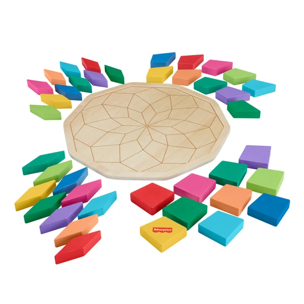 FISHER PRICE ΞΥΛΙΝΟ ΠΑΖΛ 41 τεμ. MANDALA