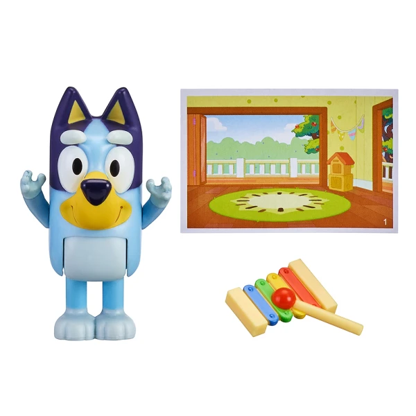 BLUEY FIGURE WITH ACCESSORY - SEVERAL DESIGNS
