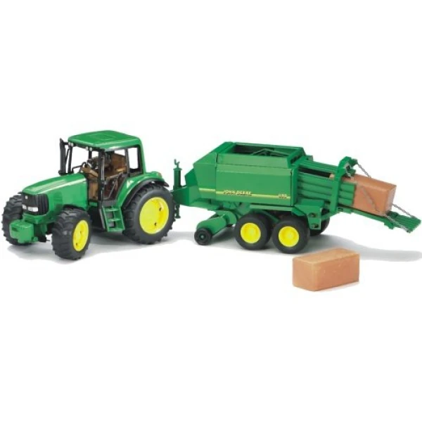 BRUDER PSL BIG BALE PRESS JOHN DEERE