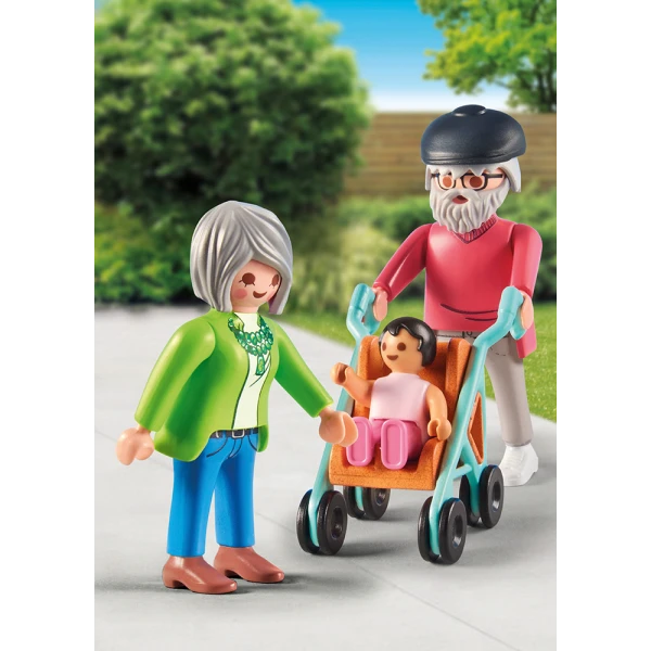 PLAYMOBIL CITY LIFE GRANDMA WITH BABY