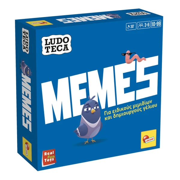 LISCIANI ΕΠΙΤΡΑΠΕΖΙΟ ΠΑΙΧΝΙΔΙ ΜΕ ΚΑΡΤΕΣ LUDOTECA POCKET MEMES