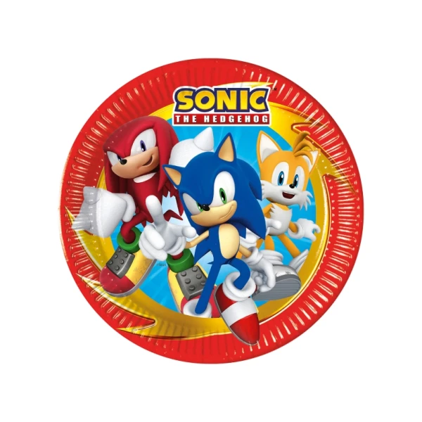 FSC PAPER PLATES SONIC 23 cm NEXT GENERATION