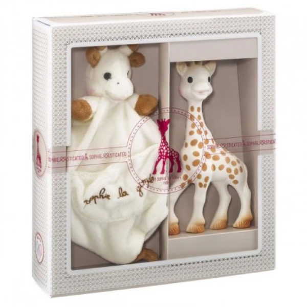 SOPHIE LA GIRAFE ΣΕΤ ΔΩΡΟΥ ΜΕ ΤΗΝ ΣΟΦΙ ΚΑΙ ΠΑΝΑΚΙ ΠΑΡΗΓΟΡΙΑΣ