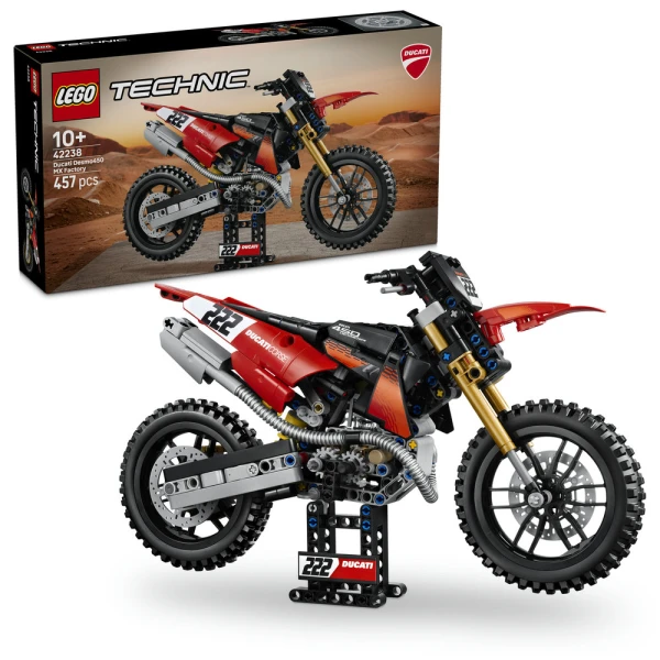 LEGO TECHNIC ΜΟΤΟΣΙΚΛΕΤΑ DUCATI DESMO450 MX FACTORY 