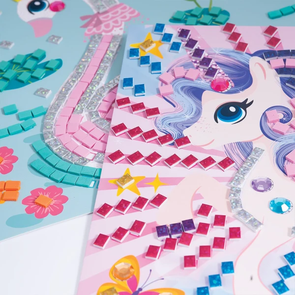 HAPPIHOBBI CRAFT SET MOSAIC WITH STICKERS DREAMWORLD