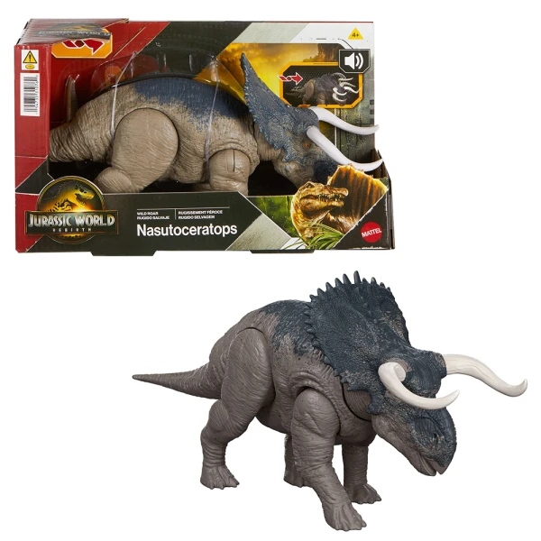 JURASSIC WORLD REBIRTH - ΔΕΙΝΟΣΑΥΡΟΣ ΜΕ ΚΙΝΟΥΜΕΝΑ ΜΕΛΗ - NASUTOCERATOPS