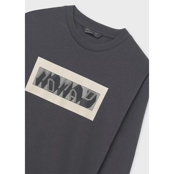 MAYORAL  LONG-SLEEVE T-SHIRT NOMAD GREY DARK