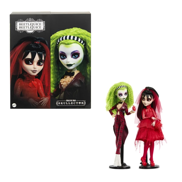 MONSTER HIGH ΣΥΛΛΕΚΤΙΚΕΣ ΚΟΥΚΛΕΣ SKULLECTOR ΣΚΑΘΑΡΟΖΟΥΜΗΣ ΣΕΤ ΤΩΝ 2