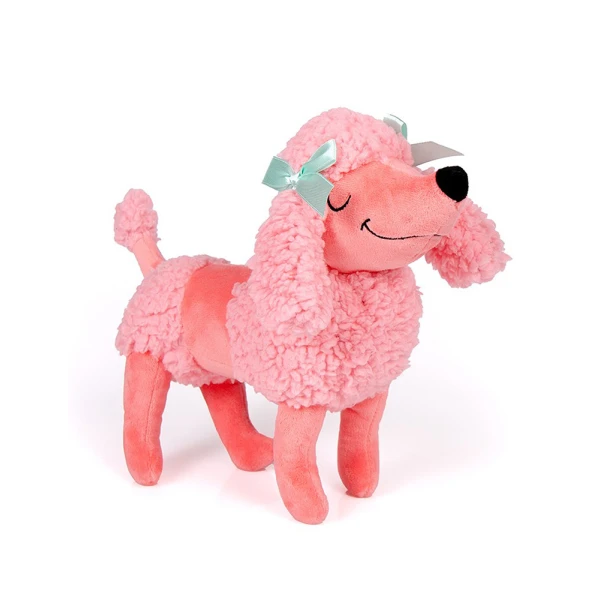 PLUSH POODLE DOG 30 cm - 2 COLOURS