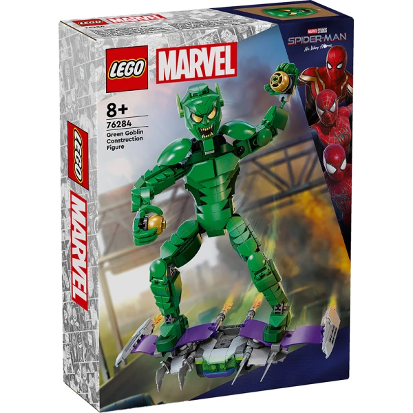 LEGO® MARVEL ΦΙΓΟΥΡΑ ΚΑΤΑΣΚΕΥΗΣ ΓΚΡΙΝ ΓΚΟΜΠΛΙΝ