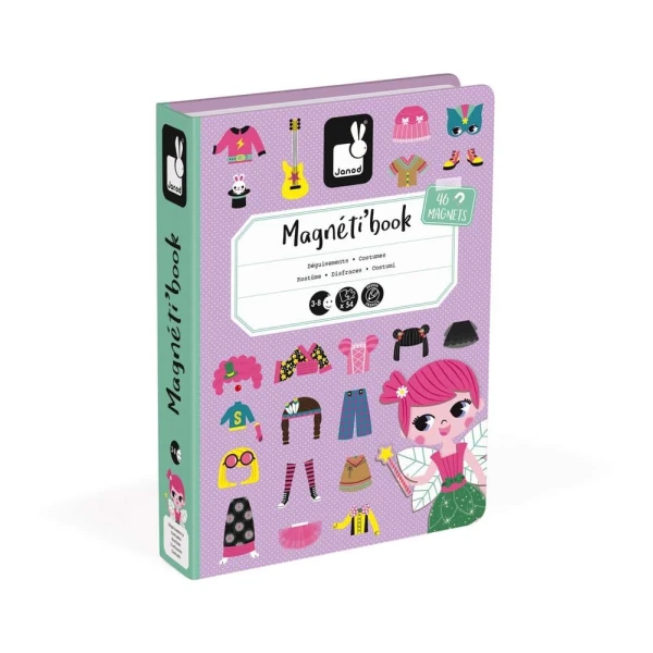 JANOD MAGNETIC BOOK GIRLS CLOTHES