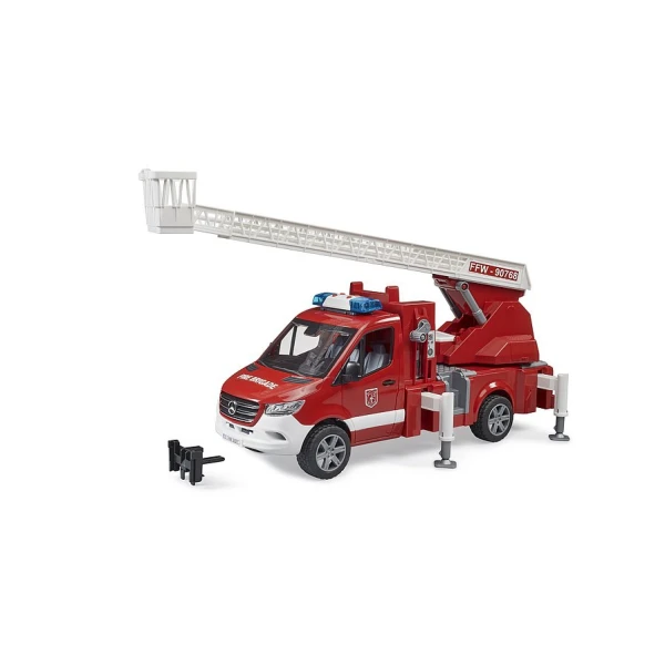 BRUDER ΟΧΗΜΑ ΠΥΡΟΣΒΕΣΤΙΚΗΣ MERCEDES BENZ SPRINTER ΜΕ ΣΚΑΛΑ ΚΑΙ ΜΑΝΙΚΑ