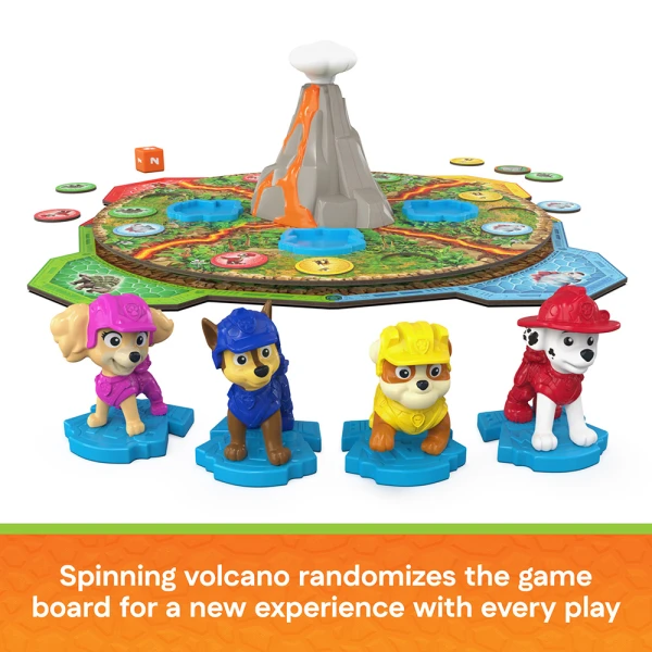 PAW PATROL DINO MOVIE BOARD GAME HELP THE PUPS RESCUE THE DINOS
