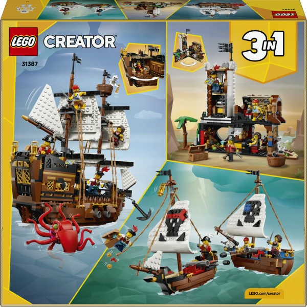LEGO® CREATOR 3IN1 ICONIC PIRATE SHIP