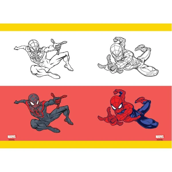 ΤΕΤΡΑΔΙΟ ΚΑΡΦΙΤΣΑ 17X25 40 ΦΥΛΛΑ SPIDERMAN - 2 ΣΧΕΔΙΑ