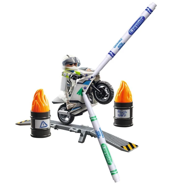 PLAYMOBIL COLOR MOTORBIKE
