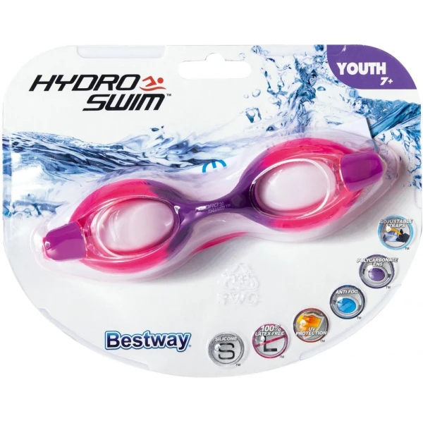 BESTWAY ΓΥΑΛΑΚΙΑ ΘΑΛΑΣΣΗΣ HYDRO-SWIM OCEAN CREST - ΡΟΖ/ΜΩΒ