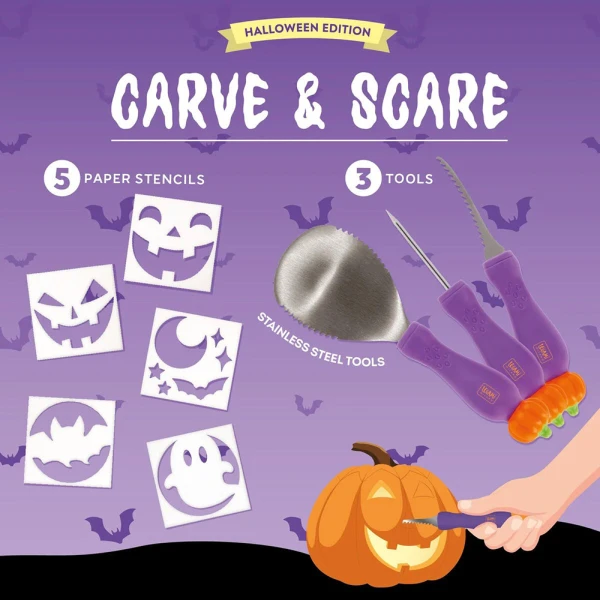 LEGAMI ΚΙΤ ΣΚΑΛΙΣΜΑΤΟΣ ΚΟΛΟΚΥΘΑΣ CARVE & SCARE