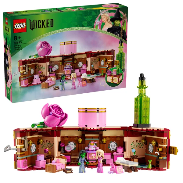 LEGO® WICKED GLINDA & ELPHABAʼS DORMITORY