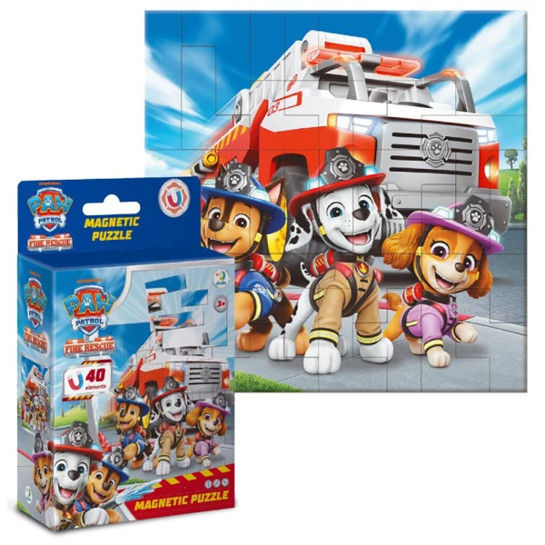 ΜΑΓΝΗΤΙΚA ΠΑΖΛ PAW PATROL FIRE RESCUE