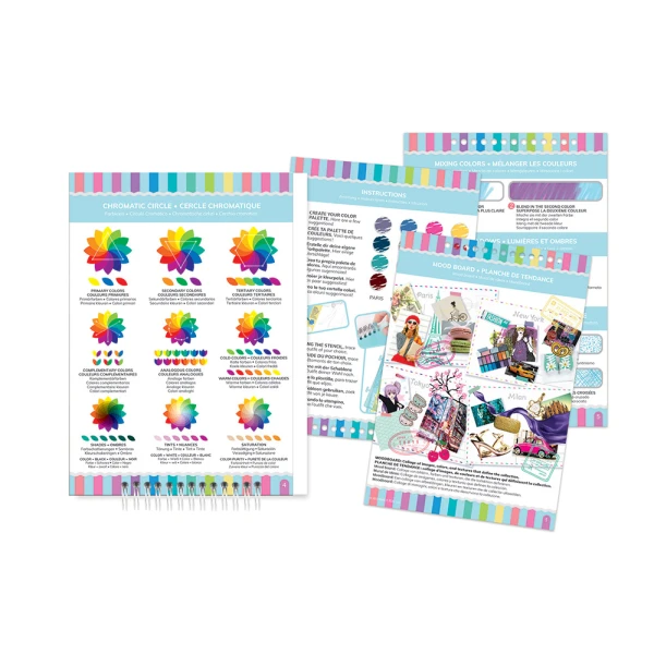 MAKE IT REAL - FASHION DESIGN SKETCHBOOK CITY STYLE 3207