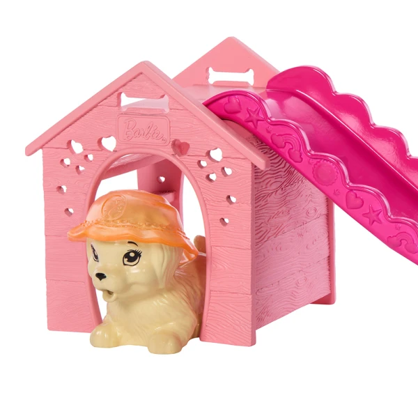 BARBIE DOLL POOL PARTY WITH PUPPIES