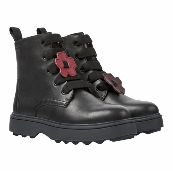 CAMPER KIDS BOOTS GIRLULTRASOFT NORTE OBSIDIAN TWINS BLACK
