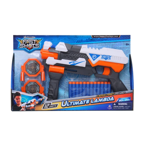 FAST SHOTS ULTIMATE LAMBDA ΜΕ 12 ΑΦΡΩΔΗ ΒΕΛΑΚΙΑ ΚΑΙ 2 ΣΤΟΧΟΥΣ
