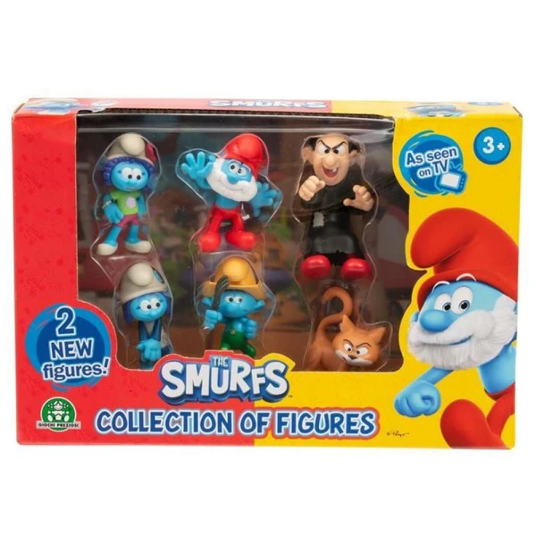 SMURFS SET 5 FIGURES W2